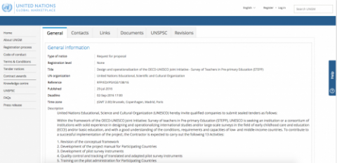 Request for Proposals: Designing and operationalizing survey tool