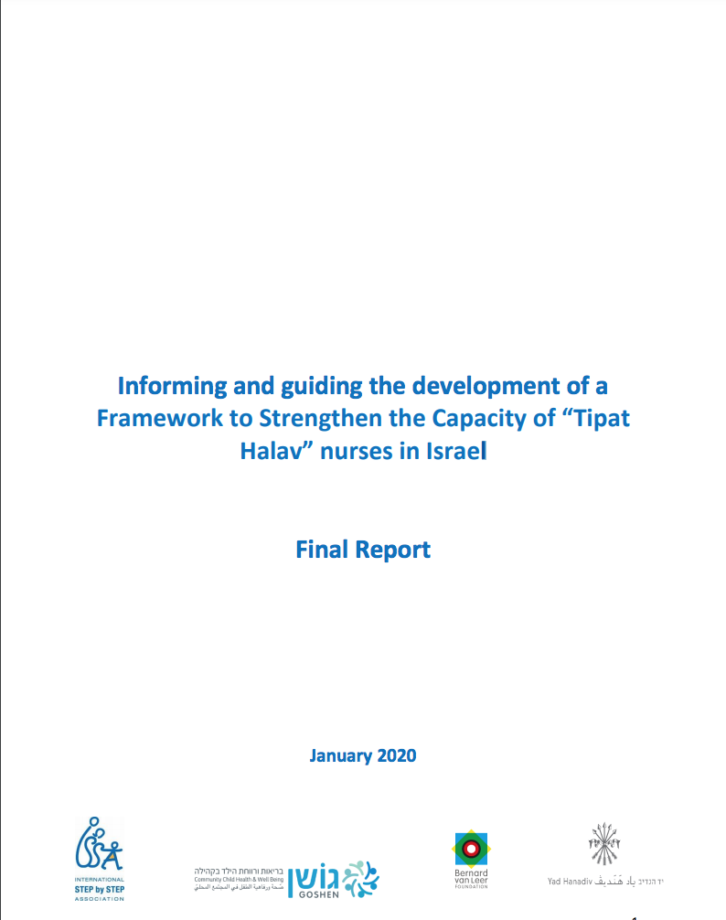 Informing and guiding the development of a Framework to Strengthen the Capacity of “Tipat Halav” nurses in Israel 
