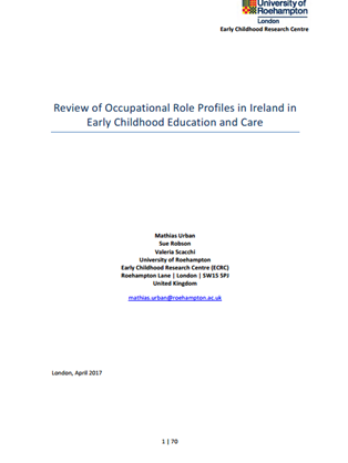 Review in Ireland in ECEC